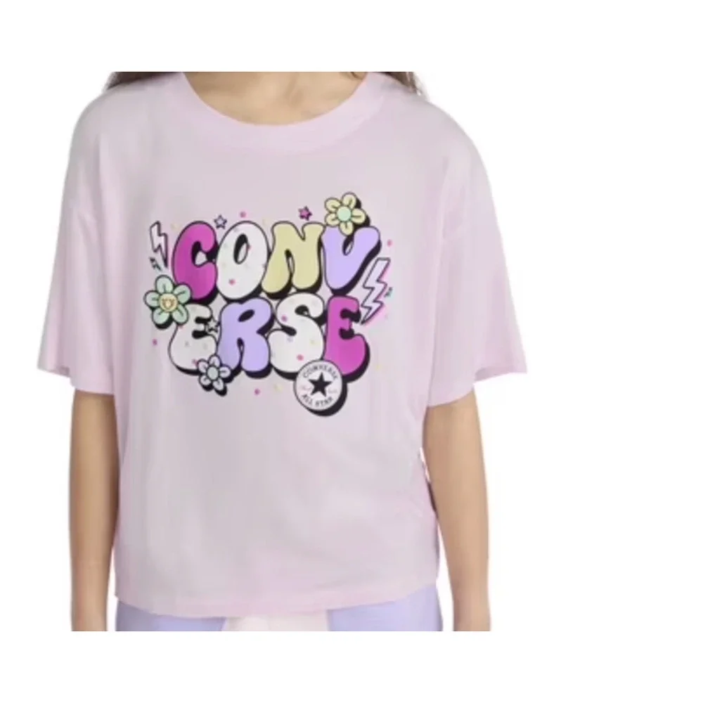 Converse girls Chuck Taylor graphic tee | size 7/8 | NWT
